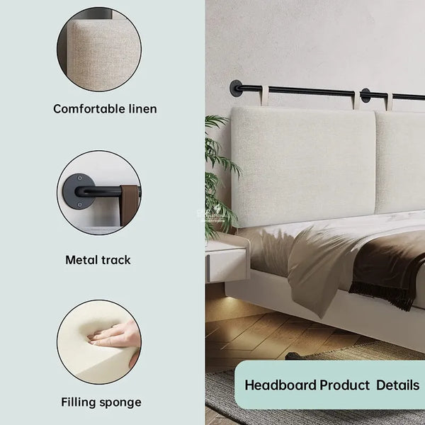 Comfy Cushion Headboard (Wall Mounted) CRUZ INTERNATIONAL