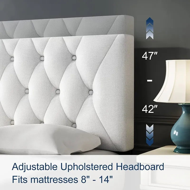 Modern Cushion Bed CRUZ INTERNATIONAL