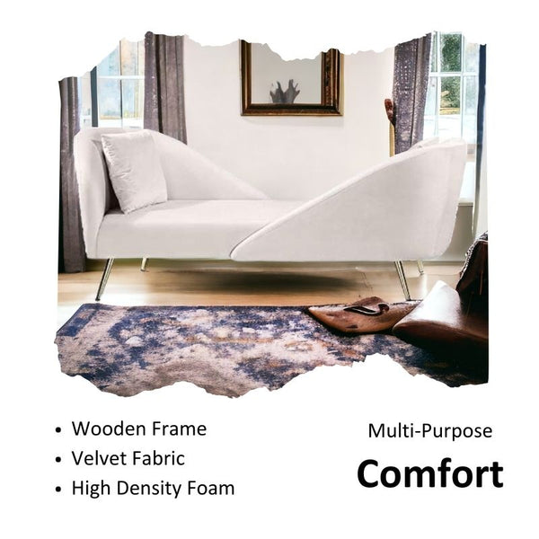 Modern Velvet Settee & Couch - Settee & Diwaan - CRUZ INTERNATIONAL - Furniture Store