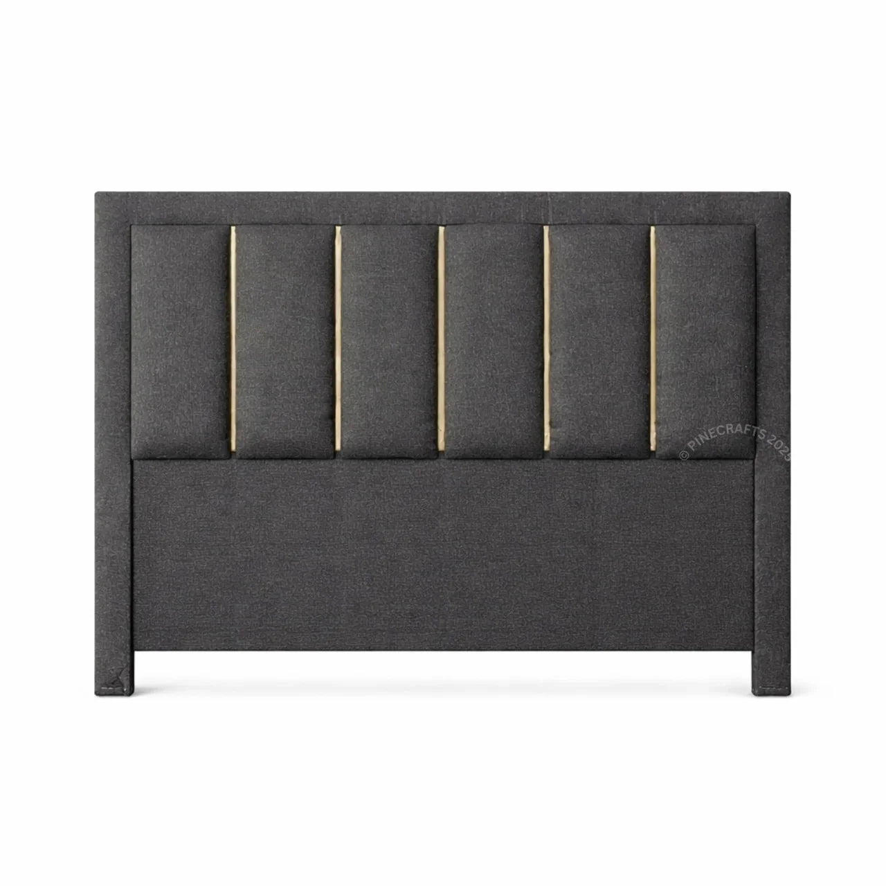 Floor Standing Upholstered Bed Headboard Only - headboard - CRUZ INTERNATIONAL - Furniture Store