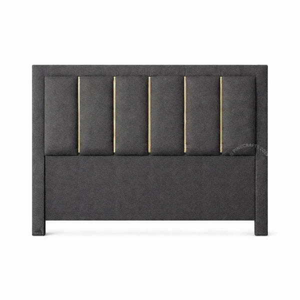 Floor Standing Upholstered Bed Headboard Only - headboard - CRUZ INTERNATIONAL - Furniture Store