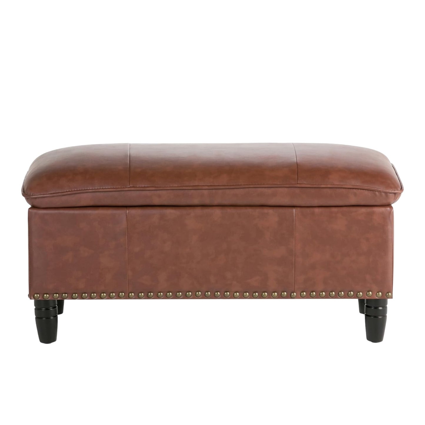 Premium Upholstered Bench Ottoman – High-Density Foam & Steel Finish
