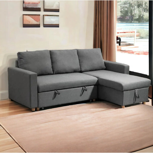 Modern Look L Shape Sofa - Table - CRUZ INTERNATIONAL - Furniture Store
