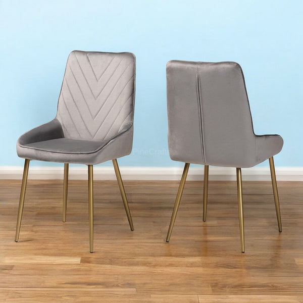 Luxurious Velvet Dining Chair & Bar Stool - Living Room Chair - CRUZ INTERNATIONAL - Furniture Store