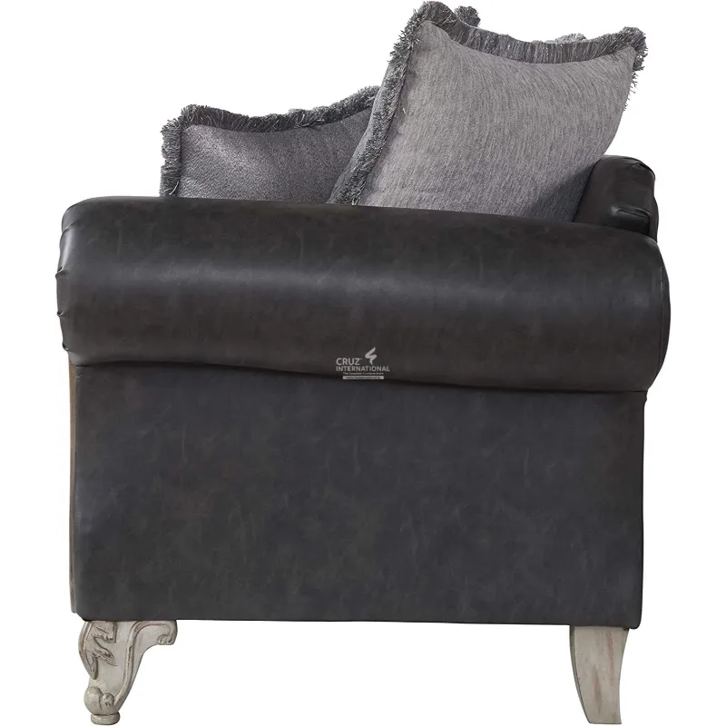 Royal Antique Sofa (5 Seater with Table) CRUZ INTERNATIONAL