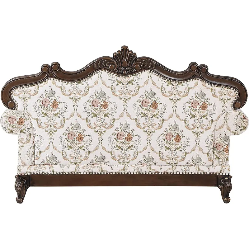 Classic & Luxury Home Carving Teakwood Sofa (6 Seater with Table) CRUZ INTERNATIONAL