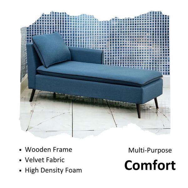 Velvet Couch with Matching Settee - Settee & Diwaan - CRUZ INTERNATIONAL - Furniture Store