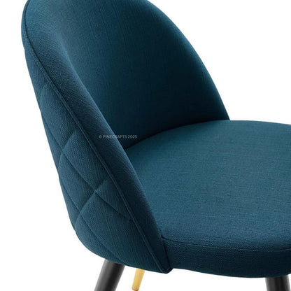 Velvet Dining Chair – Solid Wood Frame