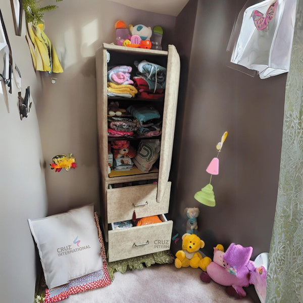 Tiny Treasure Baby Almirah - Living Room Chair - CRUZ INTERNATIONAL - Furniture Store