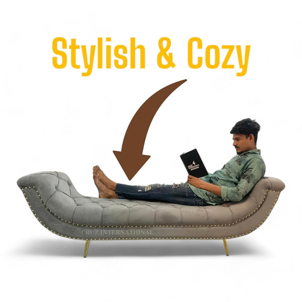 Versatile Settee Sofa Ottoman Bench - Settee & Diwaan - CRUZ INTERNATIONAL - Furniture Store
