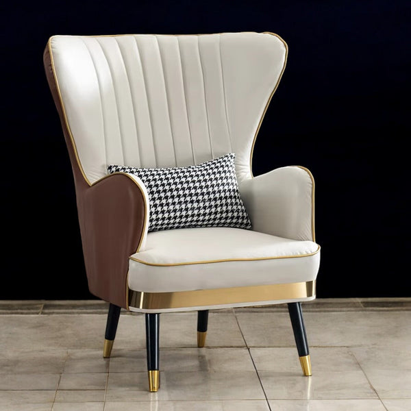 Comfortable Upholstered Chair for Living Room - Living Room Chair - CRUZ INTERNATIONAL - Furniture Store
