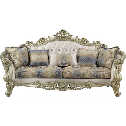 Royal Carving Sofa (6 Seater with Table) CRUZ INTERNATIONAL