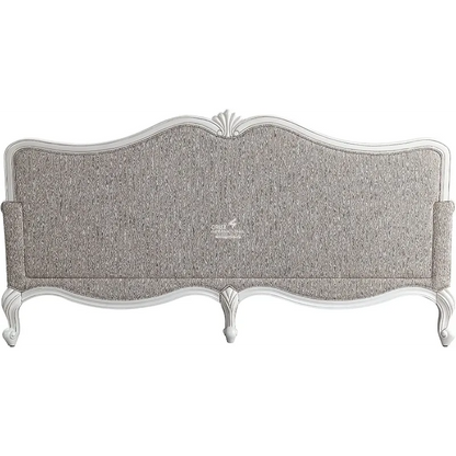 Royal Carving White Sofa (7 Seater with Table) CRUZ INTERNATIONAL