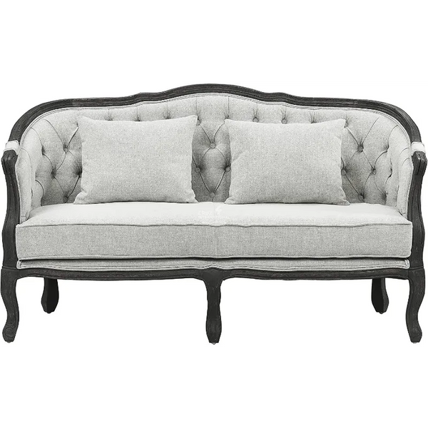 Classic Royal Black Carving Teakwood Sofa (6 Seater with Table) CRUZ INTERNATIONAL