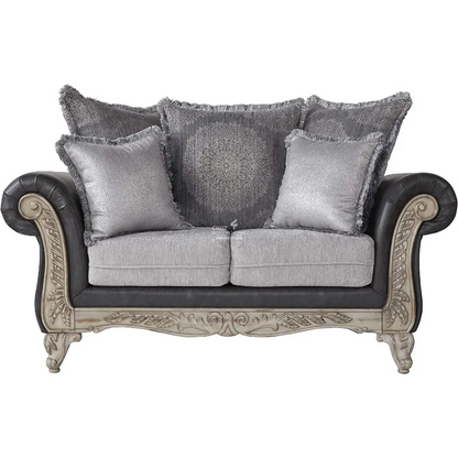 Royal Antique Sofa (5 Seater with Table) CRUZ INTERNATIONAL