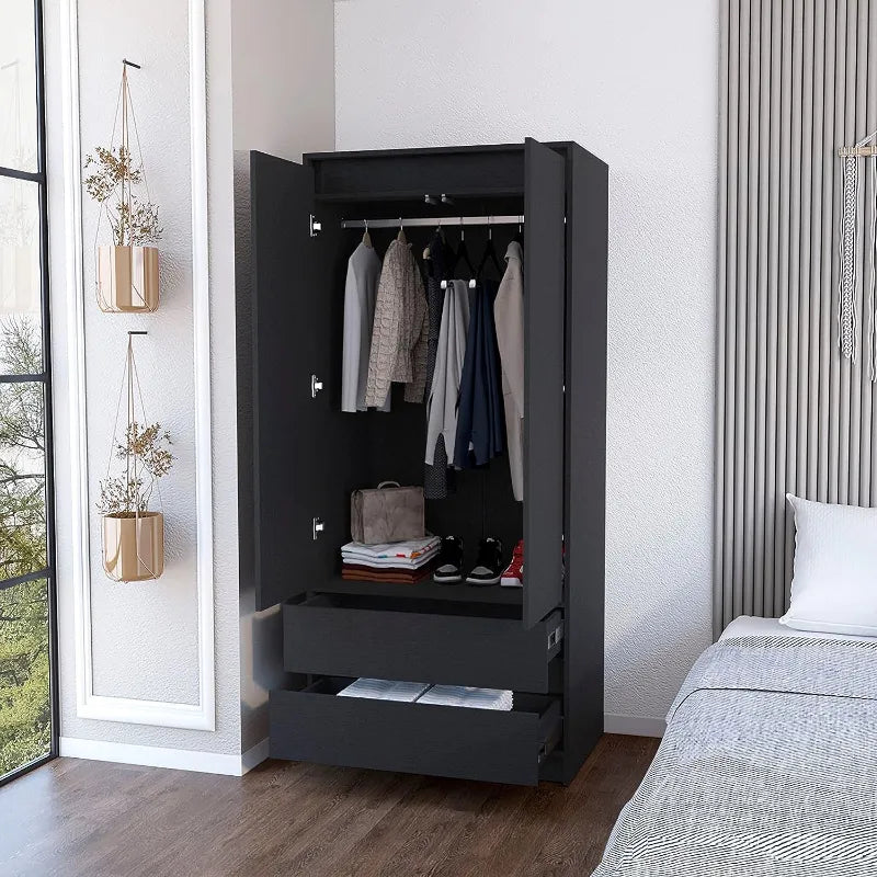 Elegant and Spacious Ladder-style Wardrobe