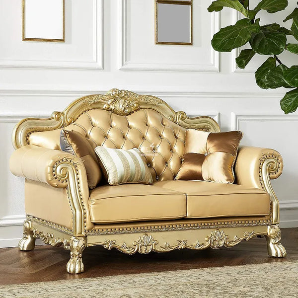 Royal Carved Sofa 3 Seaters CRUZ INTERNATIONAL