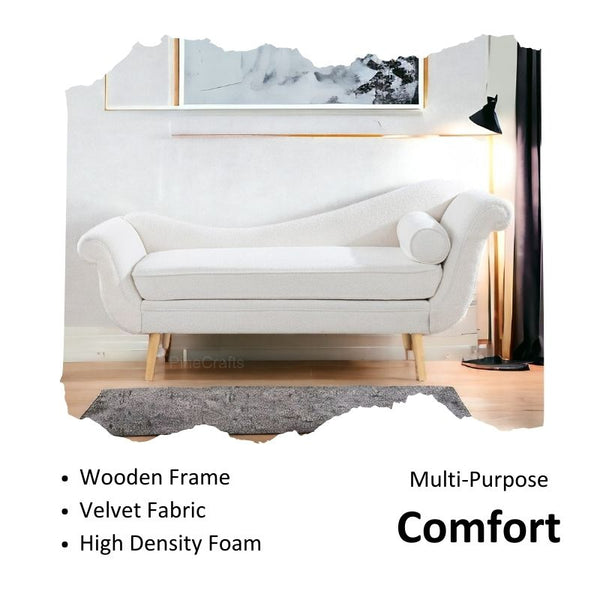 Classic Settee & Couch – Velvet Upholstery - Settee & Diwaan - CRUZ INTERNATIONAL - Furniture Store