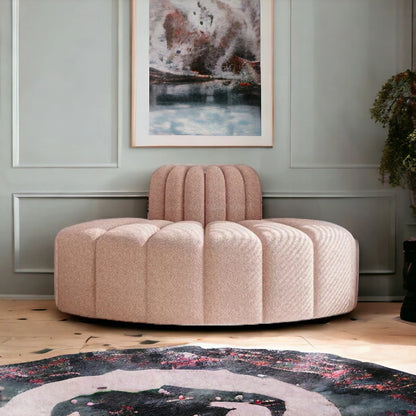 Cute Look Fabric Wing Chair for Living Room Office Bedroom