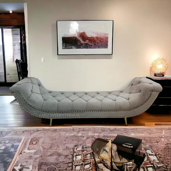 Versatile Settee Sofa Ottoman Bench - Settee & Diwaan - CRUZ INTERNATIONAL - Furniture Store