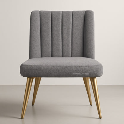 Velvet Dining Seat, Solid Wood