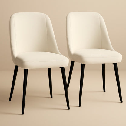 Premium Velvet Dining Chair for Home & Office (Pack of 2)