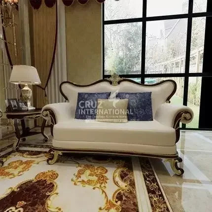 Malta Luxury Sofa Set | 7 Seaters | Teakwood CRUZ INTERNATIONAL