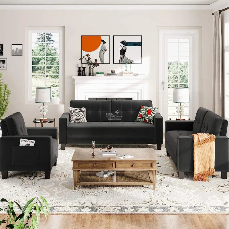 Modern Rafael Sofa Set