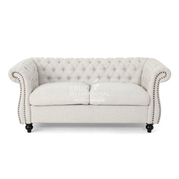 Modern Royal Sofa | Cream - Sofa - CRUZ INTERNATIONAL - Furniture Store