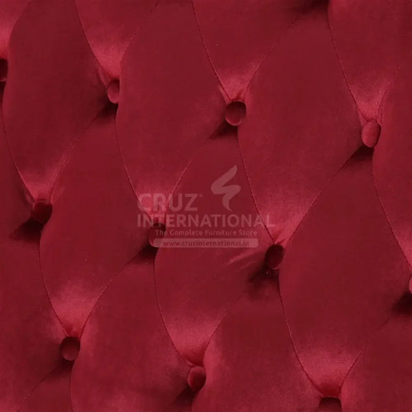 Sofa Set Maroon CRUZ INTERNATIONAL