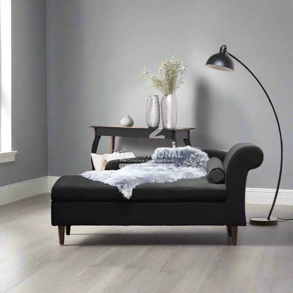 Modern Yolanda Wooden Settee | Lounger