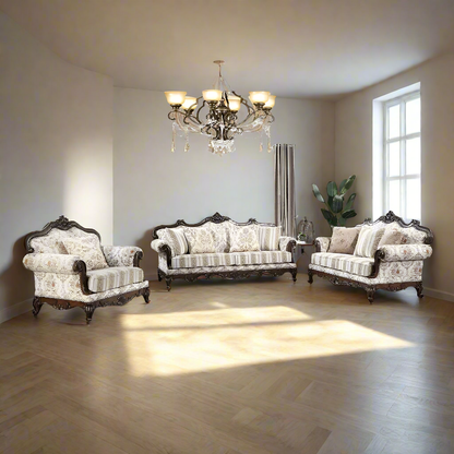 Luxury Home Carving Teakwood Sofa