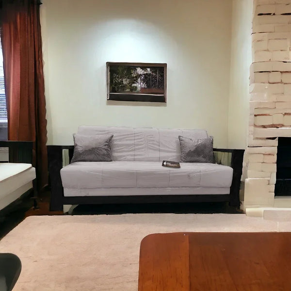 Walnut Style Sofa | Rosewood - Sofa - CRUZ INTERNATIONAL - Furniture Store