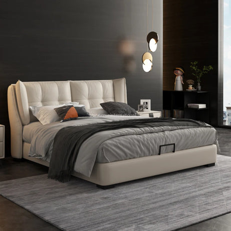 Modern Leatherette Bed