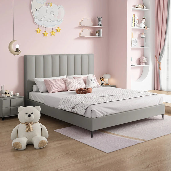 Modern Cushion Premium Velvet Bed - Bed - CRUZ INTERNATIONAL - Furniture Store