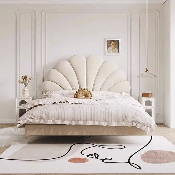 Modern Round Cushion Bed - Bed - CRUZ INTERNATIONAL - Furniture Store