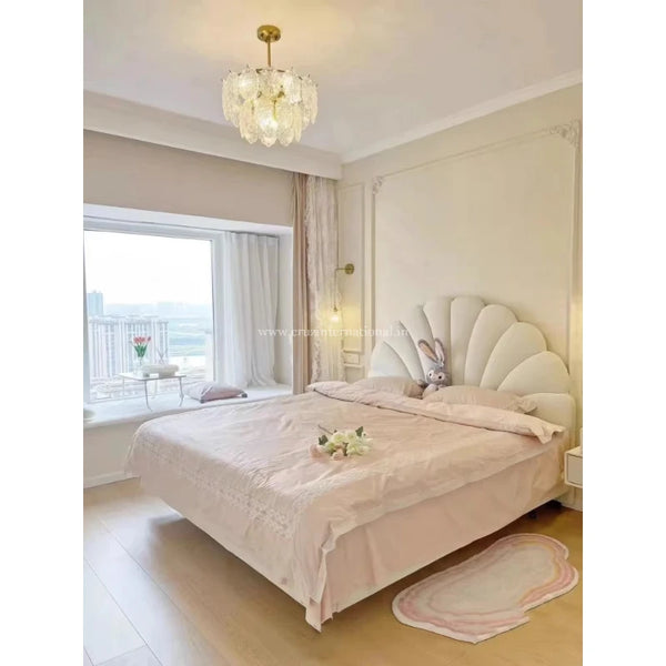 Modern Round Cushion Bed - Bed - CRUZ INTERNATIONAL - Furniture Store