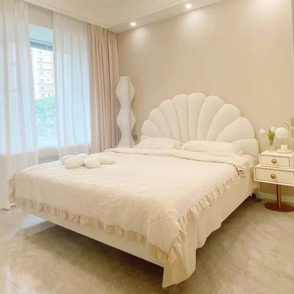 Modern Round Cushion Bed - Bed - CRUZ INTERNATIONAL - Furniture Store