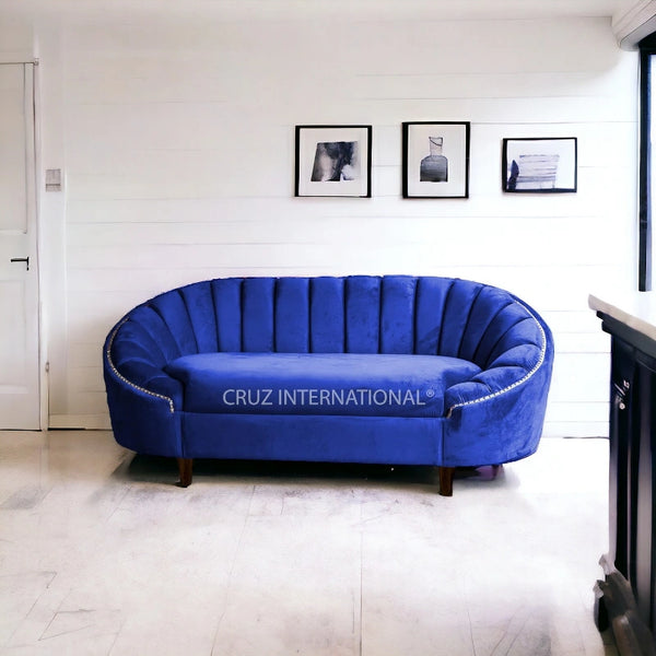 Modern Rodrigo Round Sofa - Sofa - CRUZ INTERNATIONAL - Furniture Store
