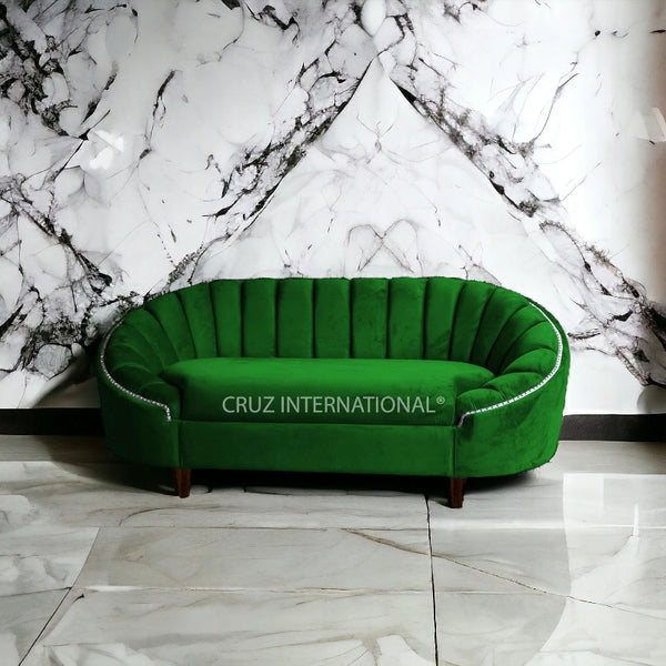 Modern Rodrigo Round Sofa - Sofa - CRUZ INTERNATIONAL - Furniture Store