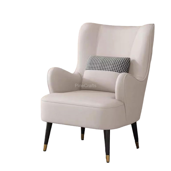 Modern Fabric Wingback Chair - Living Room Chair - CRUZ INTERNATIONAL - Furniture Store