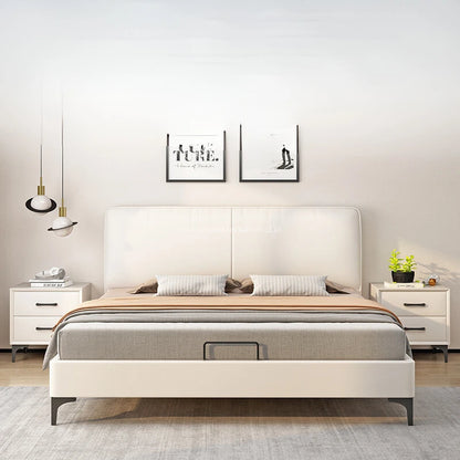 Modern Cushion Suede Bed