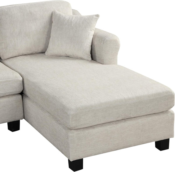 Modern U-Shape Sofa Set (7 Seater) - Sofa - CRUZ INTERNATIONAL - Furniture Store