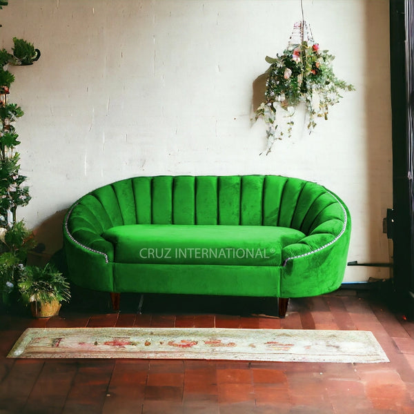 Modern Rodrigo Round Sofa - Sofa - CRUZ INTERNATIONAL - Furniture Store