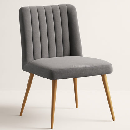 Velvet Dining Seat, Solid Wood