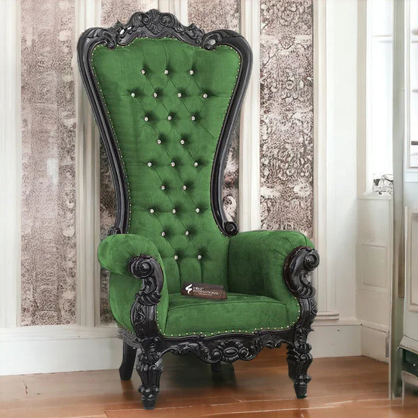 Handcrafted Maharaja Chair - Living Room Chair - CRUZ INTERNATIONAL - Furniture Store