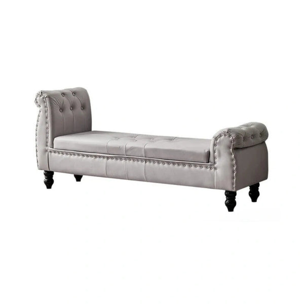 Modern Look Cute Fabric Settee - Table - CRUZ INTERNATIONAL - Furniture Store