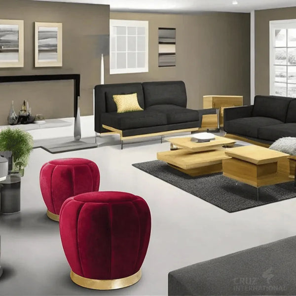 Home Modern art Ottoman - Settee & Diwaan - CRUZ INTERNATIONAL - Furniture Store