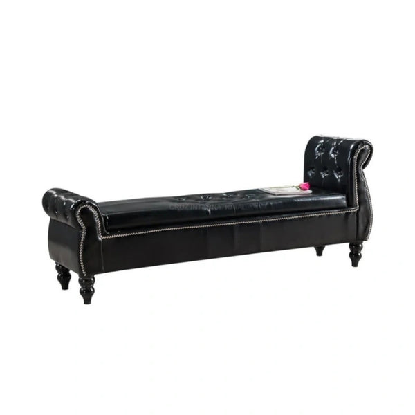 Modern Look Cute Fabric Settee - Table - CRUZ INTERNATIONAL - Furniture Store