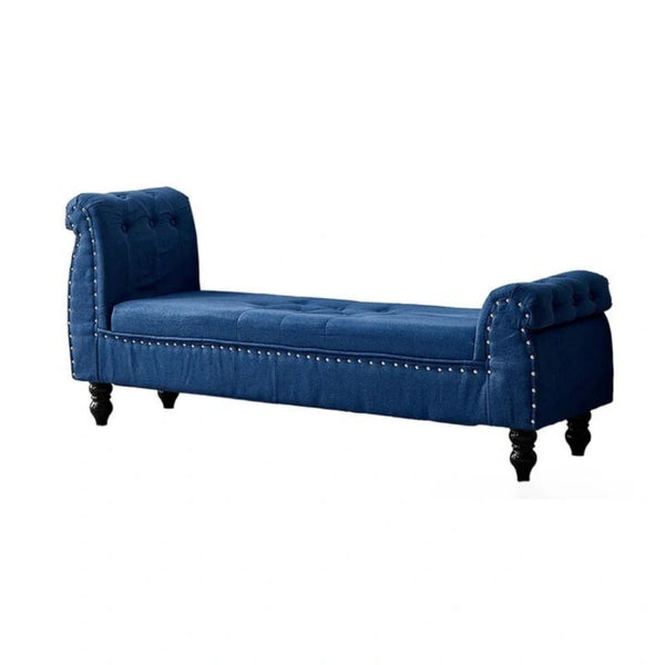 Modern Look Cute Fabric Settee - Table - CRUZ INTERNATIONAL - Furniture Store